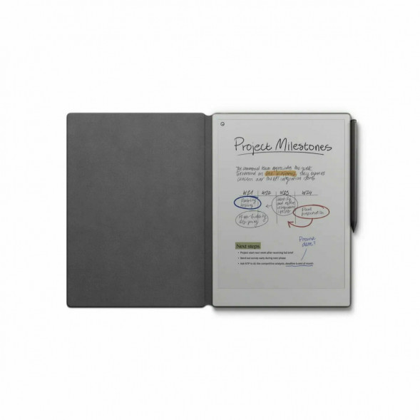 Графический планшет reMarkable Paper Pro + Marker Plus + чехол Book Folio Leather Black в Ростове-на-Дону