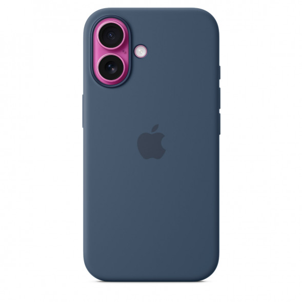 Чехол Apple для iPhone 16 Silicone MagSafe,  Denim (MYY23ZM/A) в Ростове-на-Дону