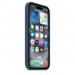 Чехол Apple для iPhone 16 Silicone MagSafe, Denim (MYY23ZM/A)