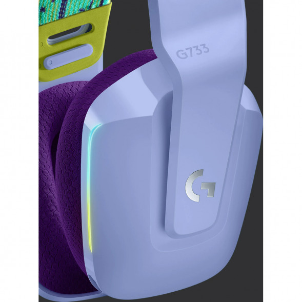 Игровая гарнитура Logitech G733 RGB Lightspeed Wireless, сиреневый в Ростове-на-Дону