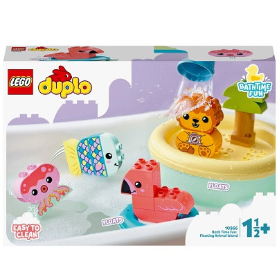 Конструктор LEGO DUPLO Creative Play 10966 Приключения в ванной: плавучий остров для зверей в Ростове-на-Дону
