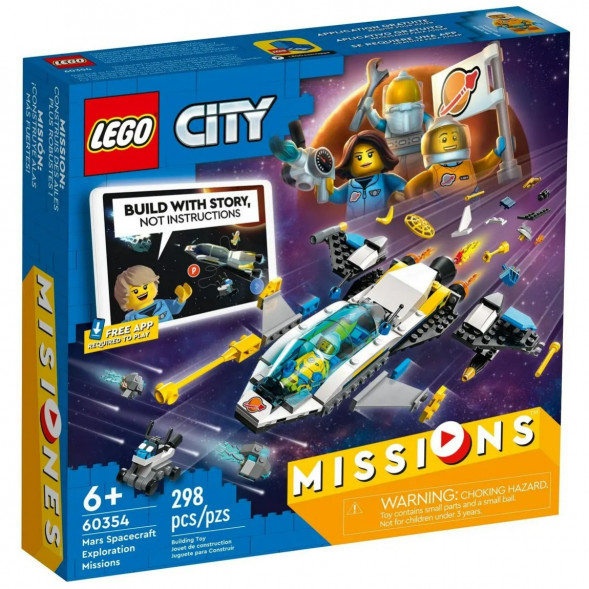 Конструктор LEGO City 60354 Космическая миссия для исследования Марса в Ростове-на-Дону