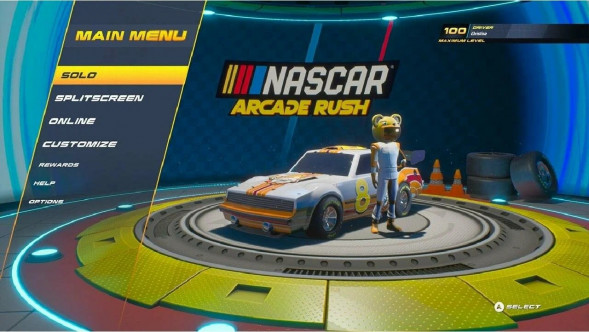 Игра NASCAR Arcade Rush [PS5, английская версия] в Ростове-на-Дону