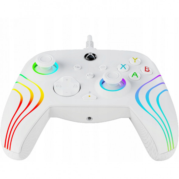 Геймпад проводной PDP для Xbox Afterglow Wave, White в Ростове-на-Дону