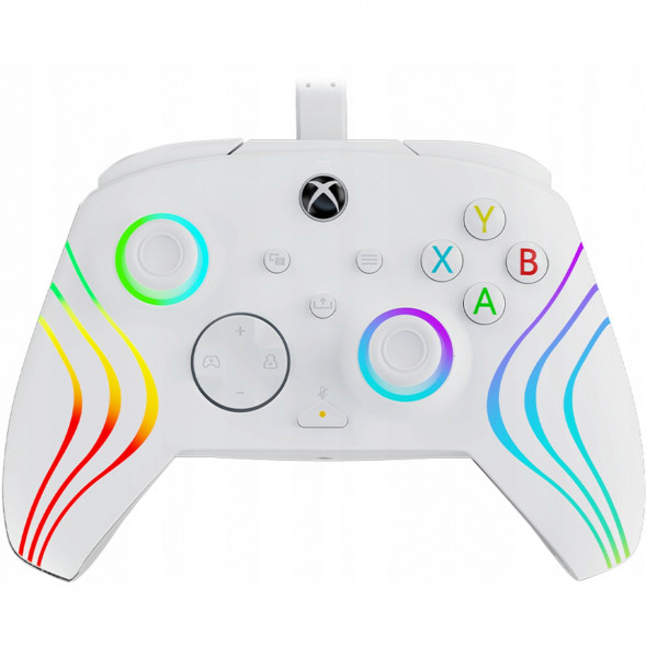 Геймпад проводной PDP для Xbox Afterglow Wave, White в Ростове-на-Дону