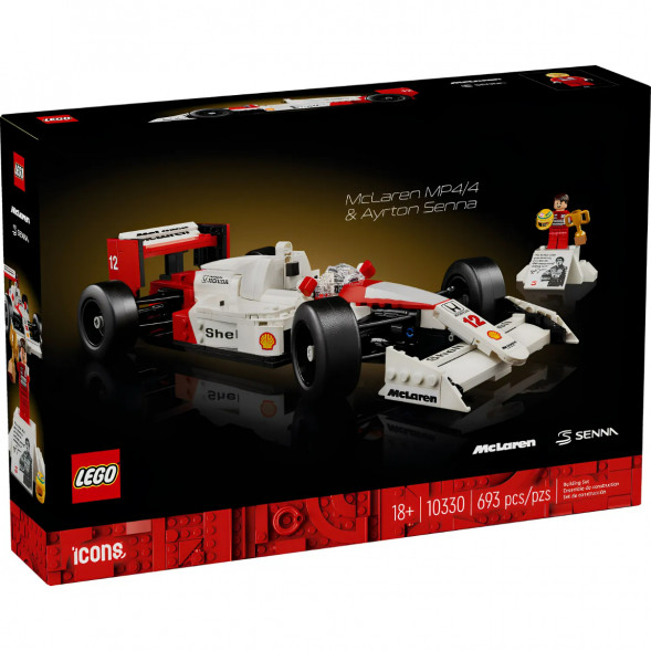 Конструктор LEGO Коллекционные наборы 10330 McLaren F1 MP4/4 и Айртон Сенна в Ростове-на-Дону