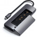 Док-станция Satechi USB-C Hybrid Multiport Adapter (with SSD Enclosure M.2 SATA, 2xUSB 3.1, USB Type-C, HDMI), Серый ST-UCHSEM в Ростове-на-Дону