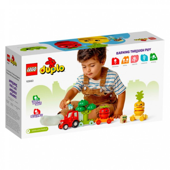Конструктор LEGO DUPLO 10982 Трактор для перевозки овощей и фруктов в Ростове-на-Дону