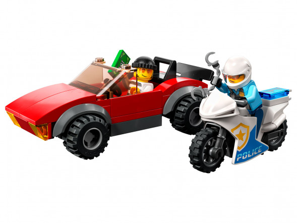 Конструктор LEGO City 60392 Полицейская погоня на байке в Ростове-на-Дону
