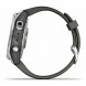 Умные часы Garmin Fenix 7s серебристый с графитовым силиконовым ремешком 010-02539-01 в Ростове-на-Дону