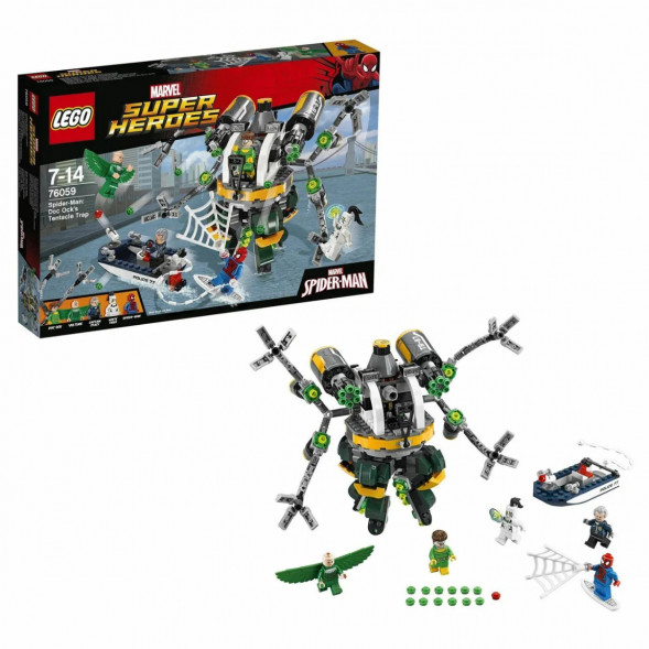 Конструктор LEGO Super Heroes 76059 Человек-паук: в ловушке Доктора Осьминога в Ростове-на-Дону