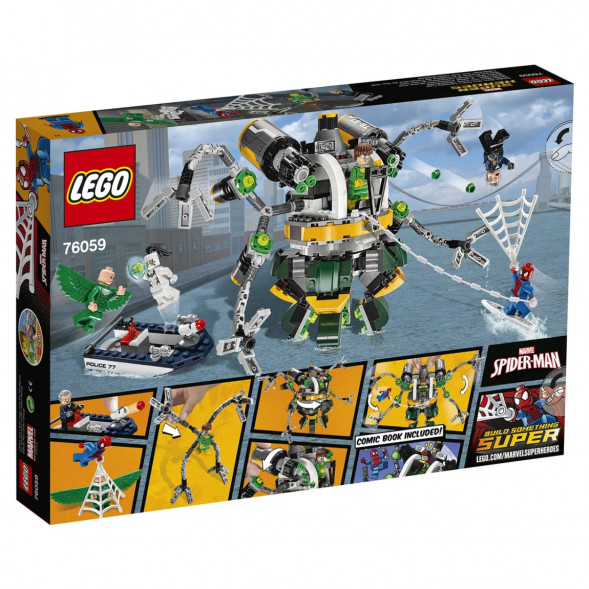 Конструктор LEGO Super Heroes 76059 Человек-паук: в ловушке Доктора Осьминога в Ростове-на-Дону