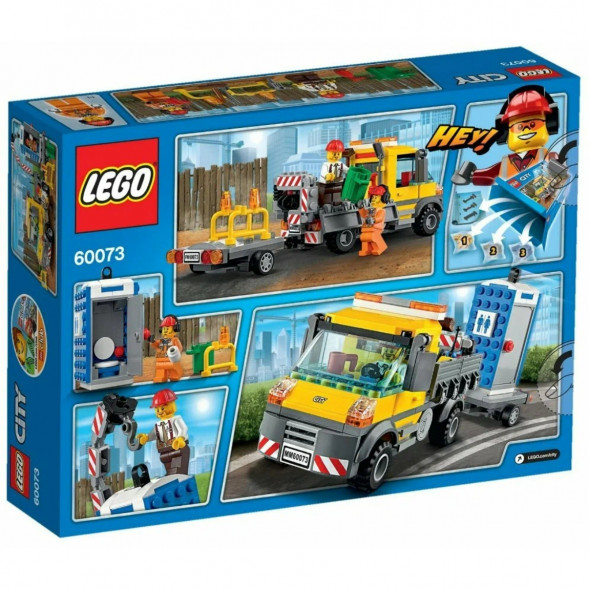 Конструктор LEGO City 60073 Машина техобслуживания в Ростове-на-Дону