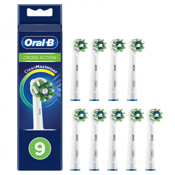 Насадки на зубные щетки Oral-B Cross Action, 9 шт. в Ростове-на-Дону