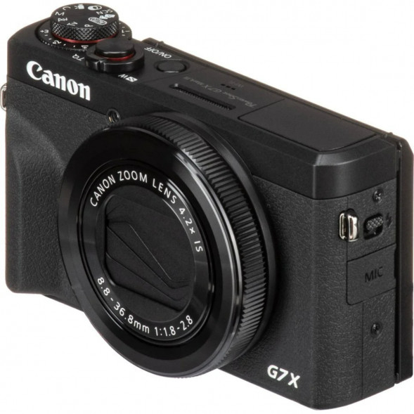 Фотоаппарат Canon PowerShot G7X Mark III, чёрный в Ростове-на-Дону