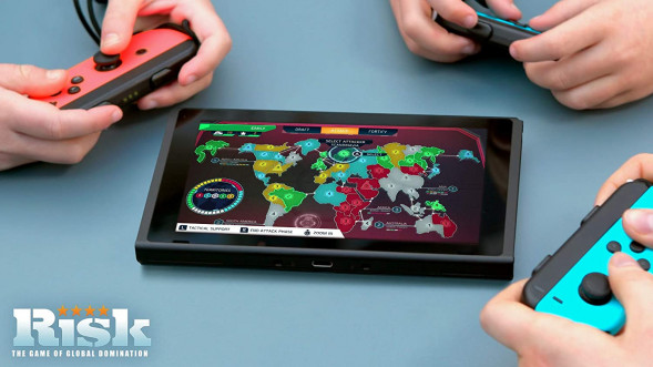 Игра Hasbro Game Night: Monopoly+Risk+Trivial Pursuit [Nintendo Switch, русские субтитры] в Ростове-на-Дону
