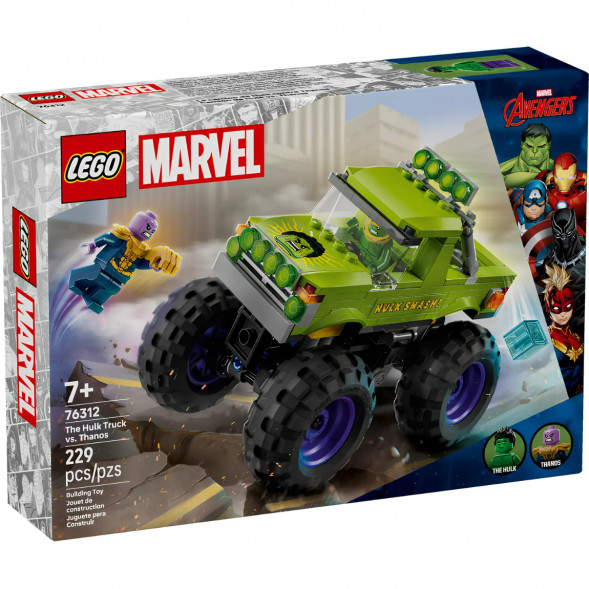 Конструктор LEGO Super Heroes 76312 Халк на внедорожнике против Таноса в Ростове-на-Дону