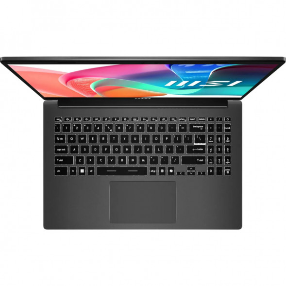 Ноутбук MSI Modern 15 F1MXG-1279XRU (15.6&amp;quot;, IPS, Intel Core 7 120U 1.4ГГц, 10 ядер, 16ГБ DDR5, 512ГБ SSD, Intel Graphics, без ОС), серый в Ростове-на-Дону