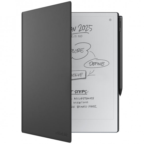 Графический планшет reMarkable 2 со стилусом Marker Plus и чехлом Book Folio черный (RM115) в Ростове-на-Дону