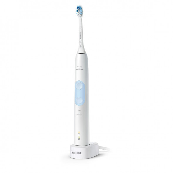 Электрическая звуковая зубная щетка Philips Sonicare ProtectiveClean 4500, White в Ростове-на-Дону