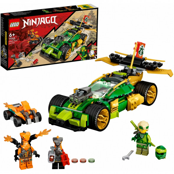 Конструктор LEGO Ninjago 71763 Гоночный автомобиль ЭВО Ллойда в Ростове-на-Дону