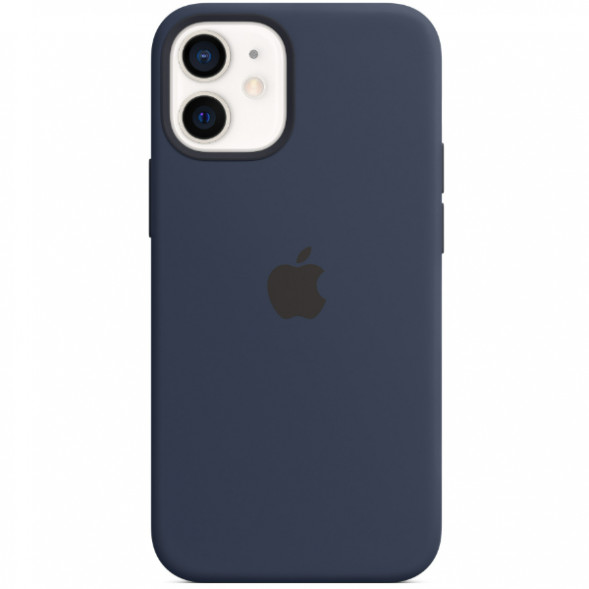 Силиконовый чехол MаgSafe для Apрle iPhone 12 mini, Deep Navy в Ростове-на-Дону