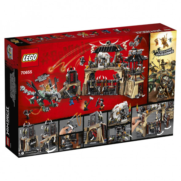 Конструктор LEGO Ninjago 70655 Пещера драконов в Ростове-на-Дону