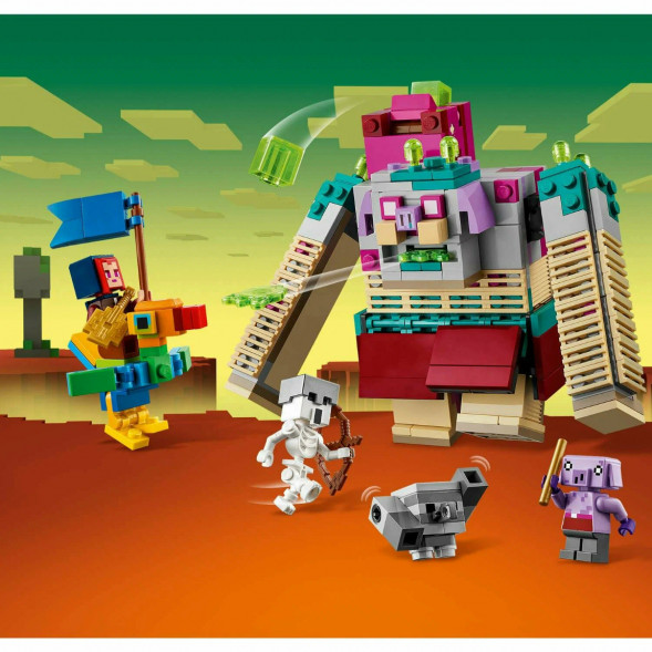 Конструктор LEGO Minecraft 21257 Схватка с Пожирателем в Ростове-на-Дону