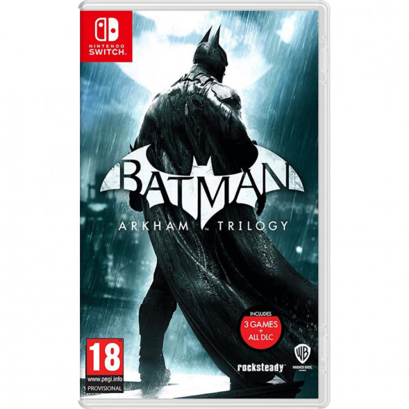 Игра Batman: Arkham Trilogy [Nintendo Switch, русские субтитры] в Ростове-на-Дону