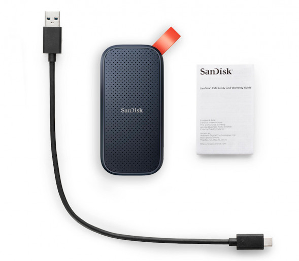 Внешний диск SanDisk Portable SSD 1TB 800Mb/s [SDSSDE30-1TOO-Z26] в Ростове-на-Дону