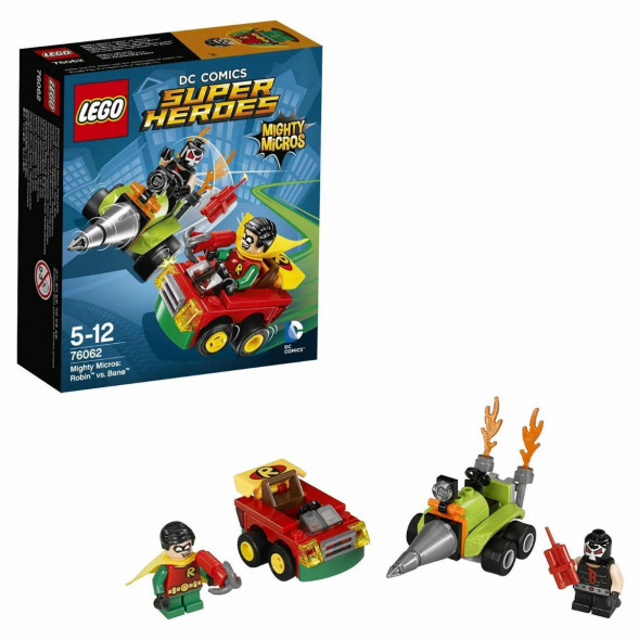 Конструктор LEGO Super Heroes 76062 Робин против Бэйна в Ростове-на-Дону