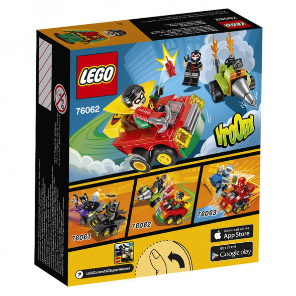 Конструктор LEGO Super Heroes 76062 Робин против Бэйна в Ростове-на-Дону