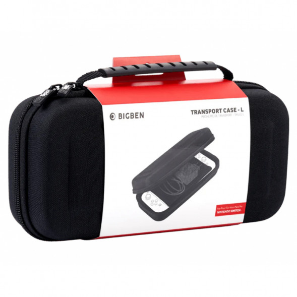 Чехол BIG BEN Transport Case - L для Nintendo Switch/Lite/OLED, черный в Ростове-на-Дону