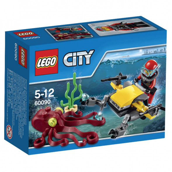 Конструктор LEGO City Deep Sea Explorers 60090 Глубоководный скутер в Ростове-на-Дону