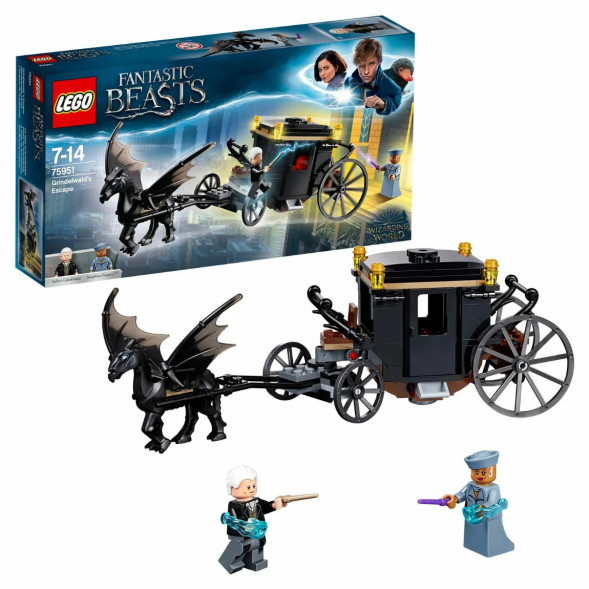 Конструктор LEGO Harry Potter 75951 Побег Грин-де-Вальда в Ростове-на-Дону