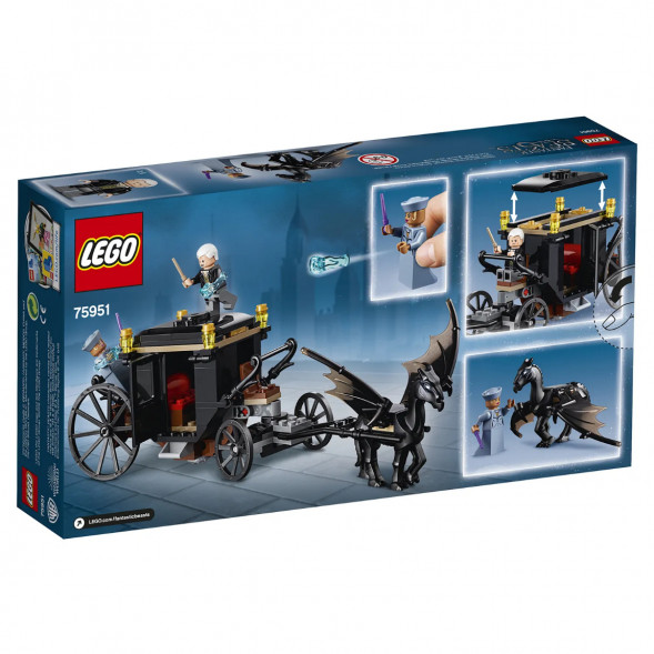 Конструктор LEGO Harry Potter 75951 Побег Грин-де-Вальда в Ростове-на-Дону