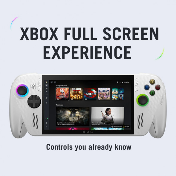 Портативная игровая консоль Asus Rog Ally Xbox 16GB/512GB Z2A, White в Ростове-на-Дону
