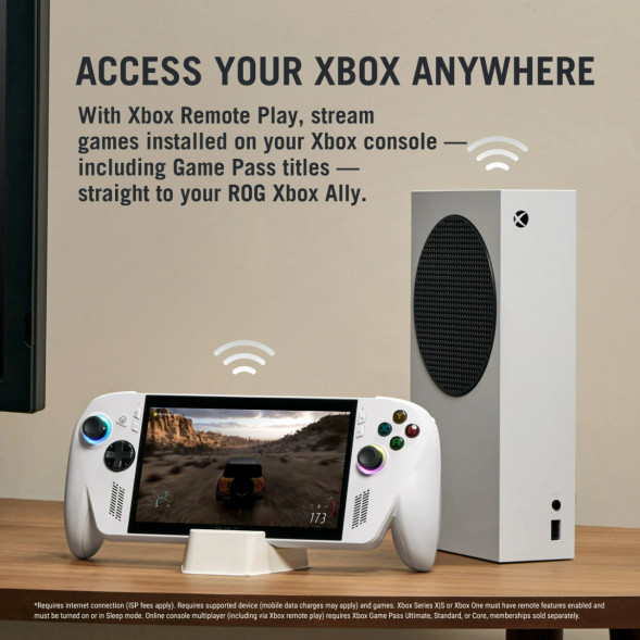 Портативная игровая консоль Asus Rog Ally Xbox 16GB/512GB Z2A, White в Ростове-на-Дону