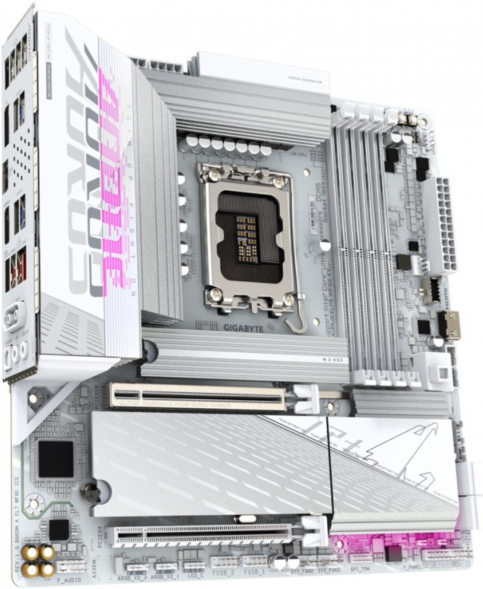 Материнская плата Gigabyte B860M AORUS ELITE WIFI6E ICE (LGA1851, mATX) в Ростове-на-Дону
