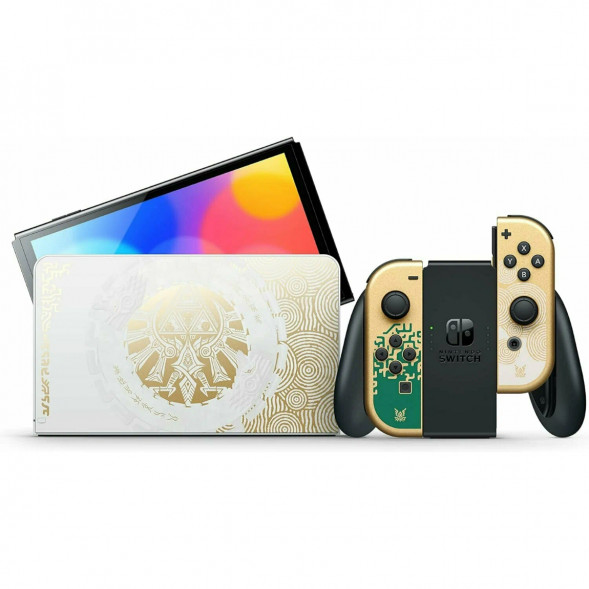 Игровая приставка Nintendo Switch OLED 64 ГБ, без игр, The Legend of Zelda: Tears of the Kingdom в Ростове-на-Дону