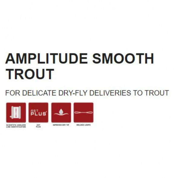 Нахлыстовый шнур Scientific Anglers Amplitude Smooth Trout WF-7-F 131414 в Ростове-на-Дону