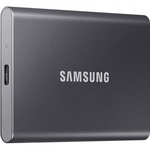 1 ТБ Внешний SSD Samsung T7, USB 3.2 Gen 2 Type-C, серый в Ростове-на-Дону