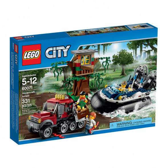 Конструктор LEGO City 60071 Полицейский корабль на воздушной подушке в Ростове-на-Дону