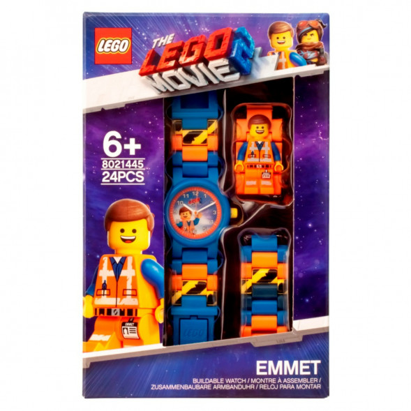 Часы LEGO Movie 8021445 «Emmet» с минифигуркой в Ростове-на-Дону