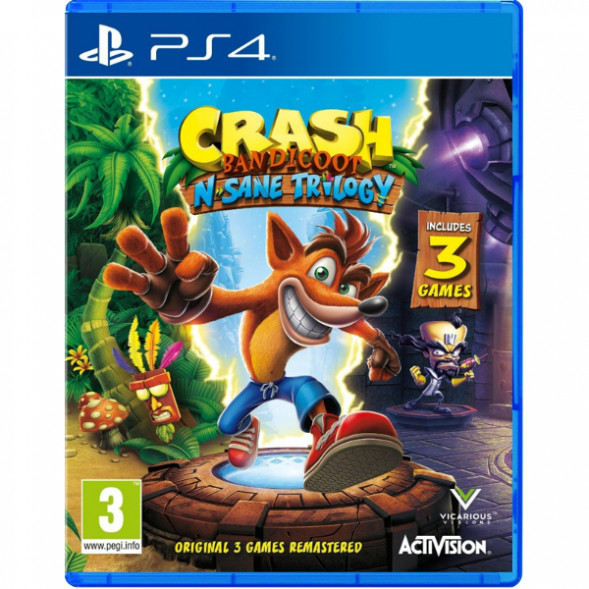 Игра Crash Bandicoot N-Sane Trilogy для PlayStation 4 в Ростове-на-Дону