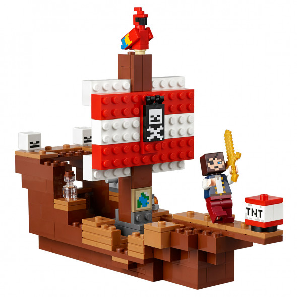 Конструктор LEGO Minecraft 21152 Приключения на пиратском корабле в Ростове-на-Дону