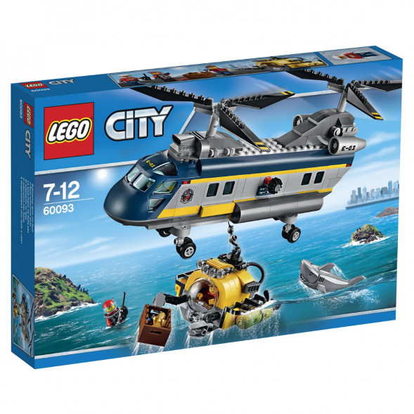 Конструктор LEGO City Deep Sea Explorers 60093 Вертолет исследователей моря в Ростове-на-Дону