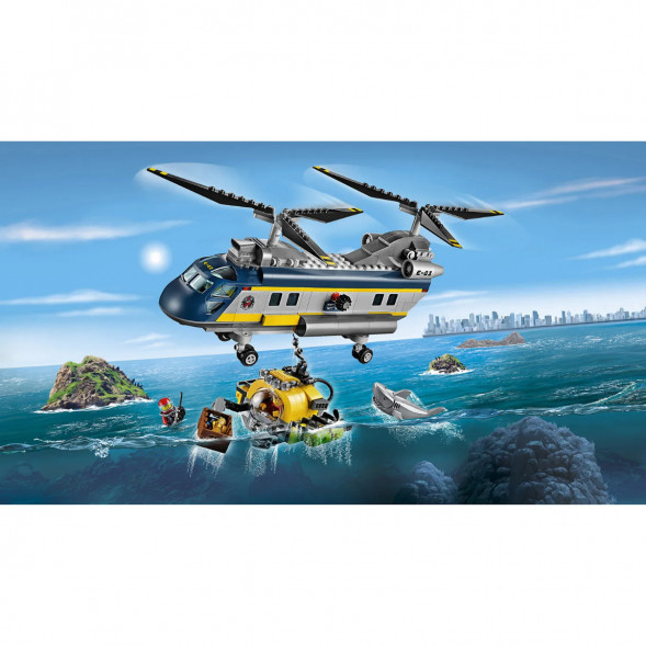 Конструктор LEGO City Deep Sea Explorers 60093 Вертолет исследователей моря в Ростове-на-Дону