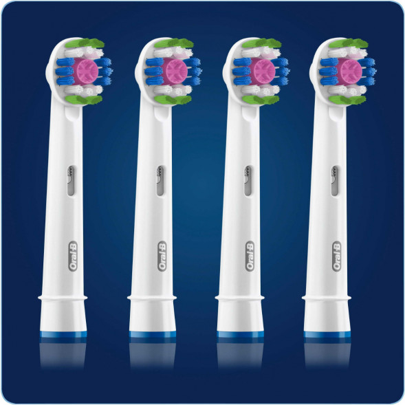 Насадки на зубные щетки Oral-B 3D White, 4 шт. в Ростове-на-Дону