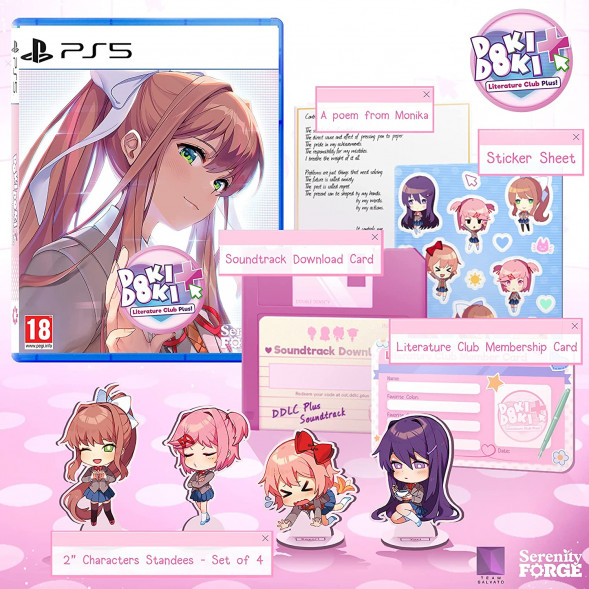 Игра Doki Doki Literature Club Plus! [PS5, русские субтитры] в Ростове-на-Дону